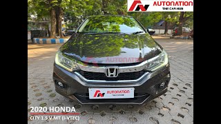 (Used / Preowned) 2020 Honda City V MT (I-VTEC)