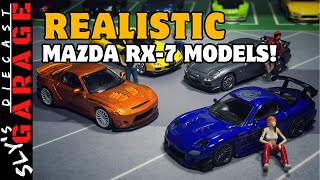 Mazda RX7 Highly Grade 1/64 Scale Models (Hobby Japan, Ignition Model)