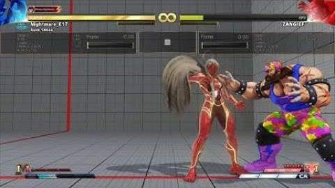 STREET FIGHTER 5 CE Seth Anti Air Tech Combo