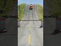 all cars chain crossing short video %#car #bngdrive #shortvideos #bollard #crushing #nightdriving