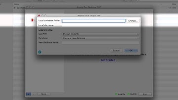 How to import a local Drupal site into Acquia Dev Desktop