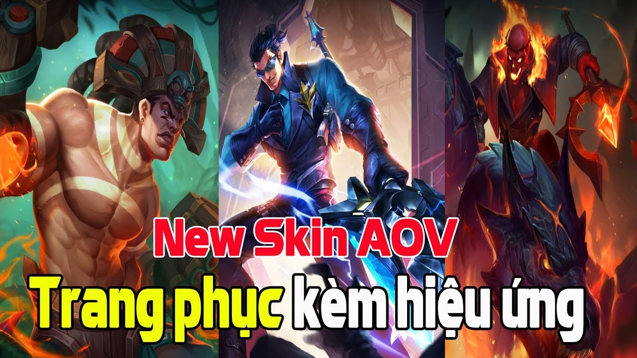 ⁣Liên quân mobile Top Những Trang Phục Mới Kèm Hiệu Ứng Cực Đẹp Chuẩn bị ra mắt năm 2019 New skin AOV