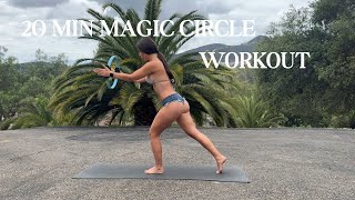 20 MIN MAGIC CIRCLE FULL BODY WORKOUT | GABRIELLA ELLYSE