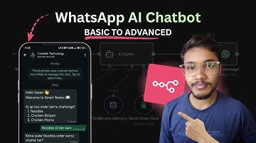 n8n Complete Course with AI (Step-by-Step) | WhatsApp Automation Chatbot
