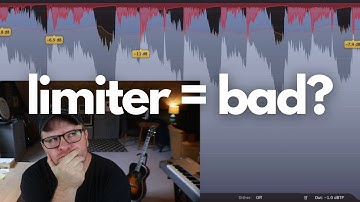 Is it wrong to use a limiter during mixing?