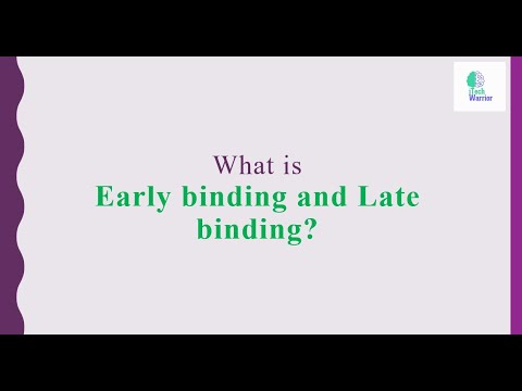  Update Early binding and Late binding | Interview questions in C# | In simple words | By iTech Warrior