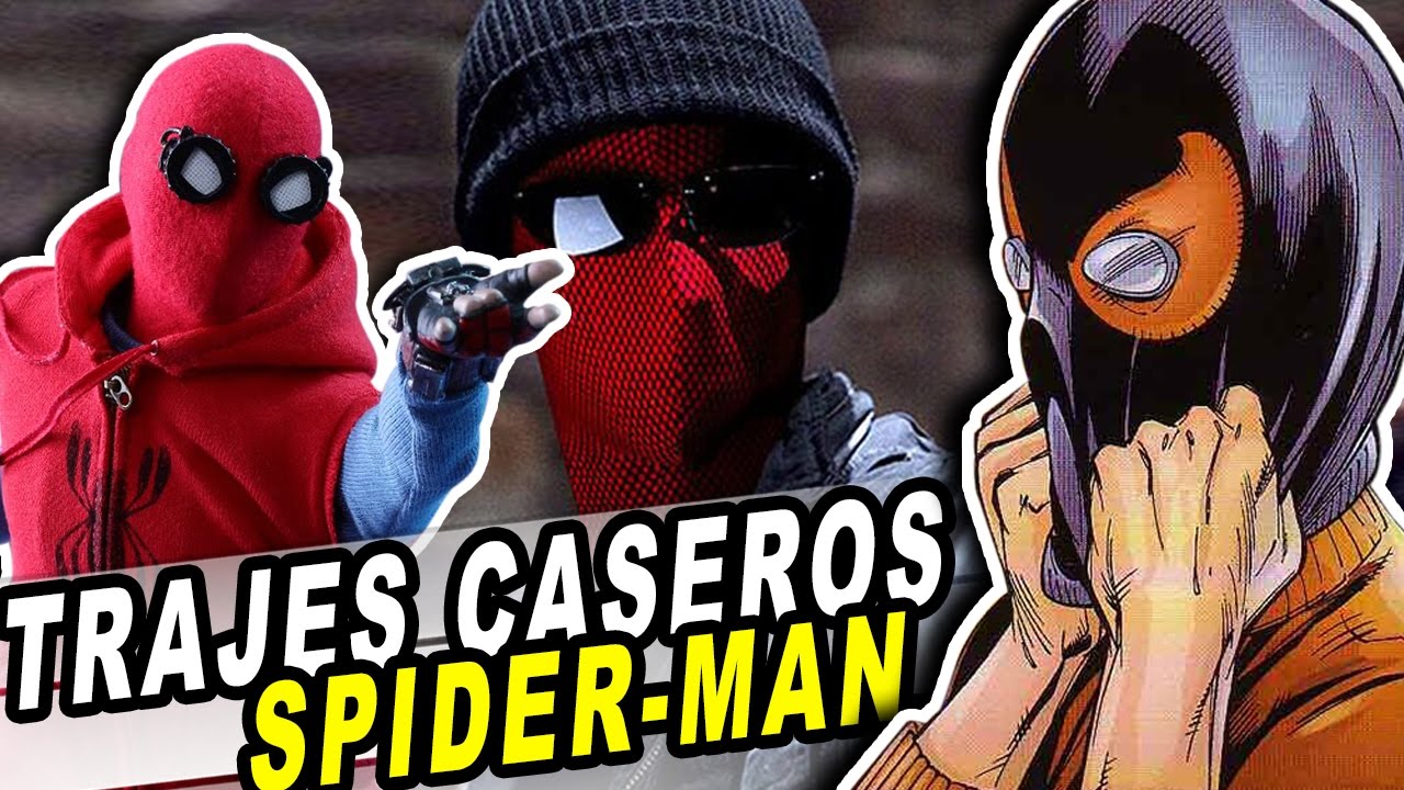 10 Trajes caseros de Spider-Man - YouTube