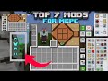 Minecraft pocket edition useful mods