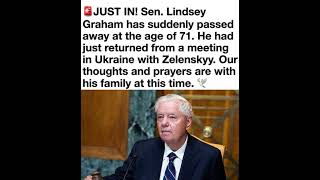 Tributes honor Sen. Lindsey Graham's service following his sudden passing at age 71.