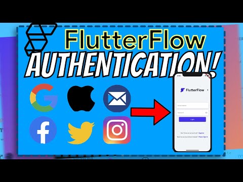 Implement FlutterFlow's POWERFUL Authentication In Your Apps! (FlutterFlow Tutorial 2022)