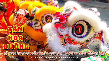 [2021] TÂM HOA ĐƯỜNG - 越南心華堂龍獅團 - KHAI QUANG ĐIỂM NHÃN & KỶ NIỆM 30 NĂM - CÚNG CHÙA BÀ THIÊN HẬU