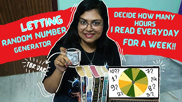 Random Number Generator Decides How Many Hours I Read Everyday For A Week 😳