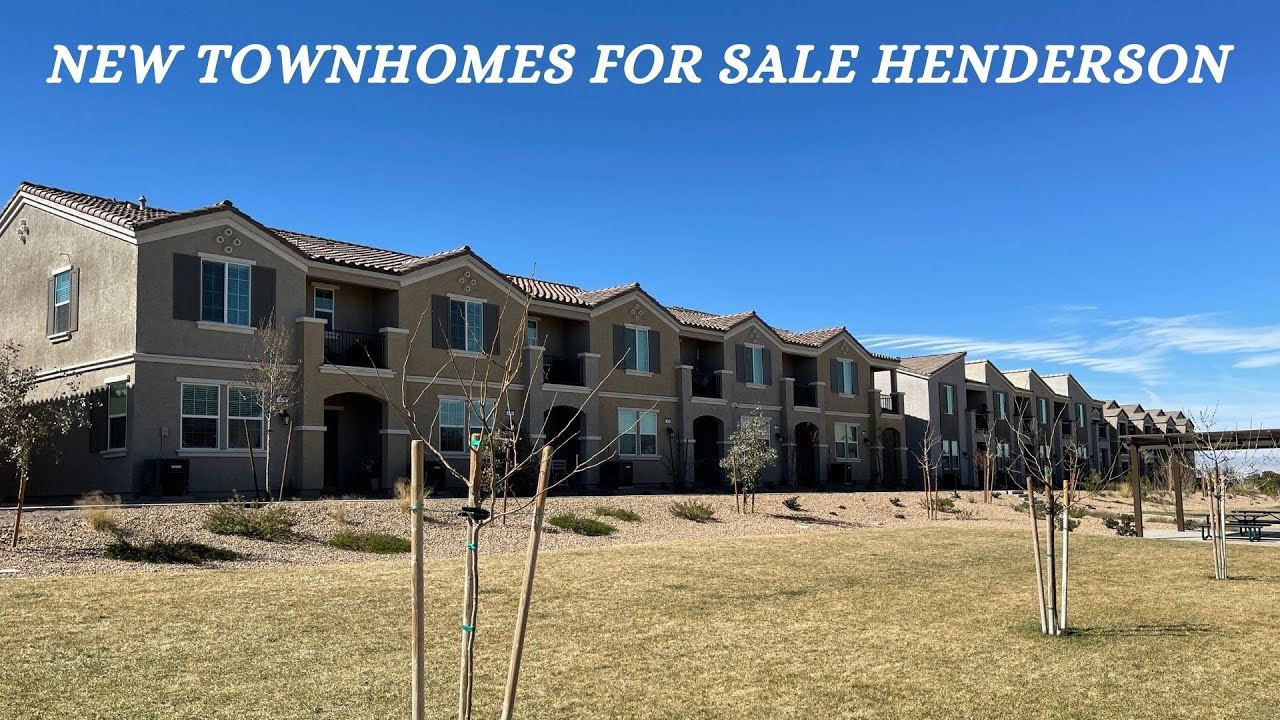Beazer Homes at Juniper Trails New Henderson Townhomes For Sale