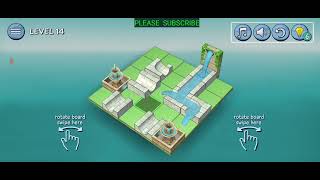 FLOW WATER 3D FOUNTAIN PUZZLE CLASSIC EASY LEVEL 14 WITH COMMENTARY screenshot 3