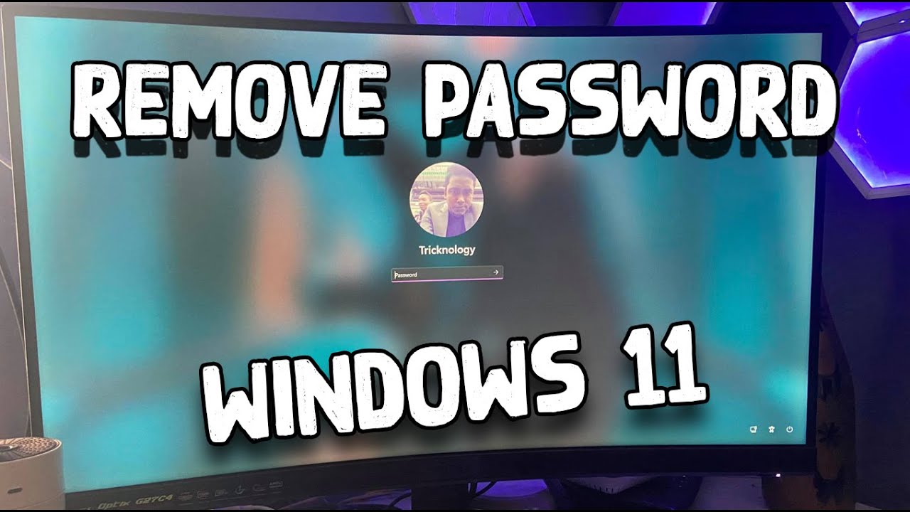 How To Remove Login Password In Windows 11 Youtube