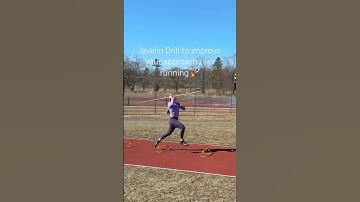 Try this drill to fix your javelin running techique🚀 (GET RID OF THAT BOUNDY RUN UP) #javelin