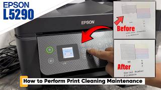 Celebrity HOW TO PERFORM PRINTHEAD CLEANING AND FIX BROKEN LINE PRINTOUT PROBLEM EPSON EcoTank L5290 Printer. Profile