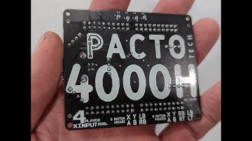Pacto Tech 4000H - 4 Player Arcade Xinput Interface - Product Overview