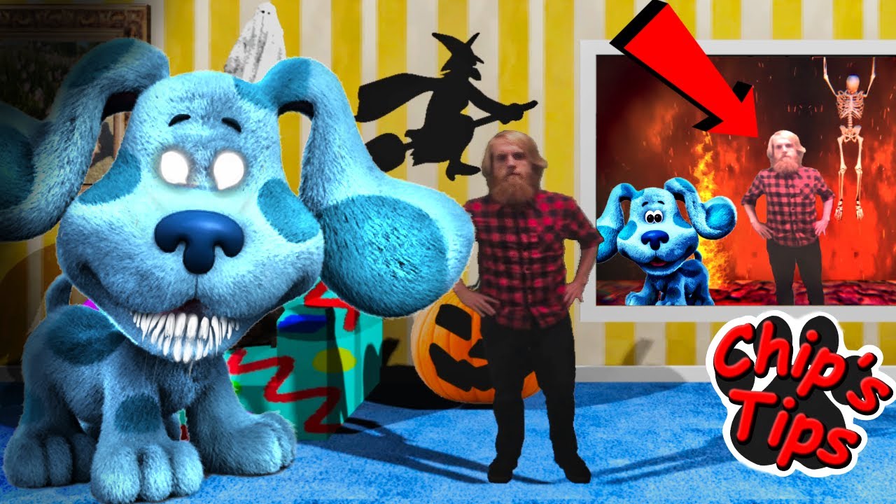 THIS BLUES CLUES HORROR GAME RUINED ME... Chip's Tips YouTube