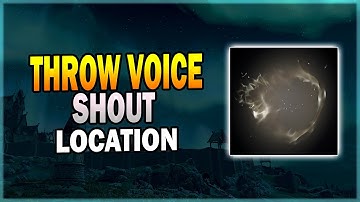 Throw Voice Shout Locations in Skyrim | Skyrim Shout Guide