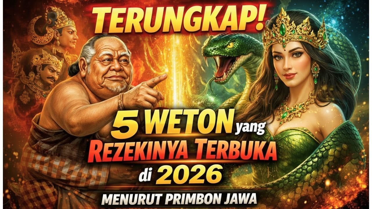 TERUNGKAP ❗ 5 Weton yang Rezekinya Terbuka di 2026 Menurut Primbon Jawa