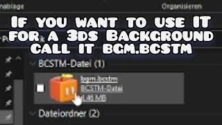 Tutorial How To Make Normal Music Files Bcstm For 3Ds - Mp3 To Bcstm