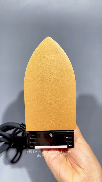 lucu bgt bisa di bawa travelling✨ #setrikalipat #setrika #shortvideo #unboxing #shopeeunboxing