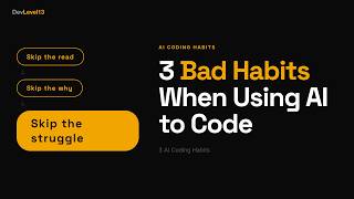 3 AI Coding Habits That Are Quietly Slowing Down Your Growth