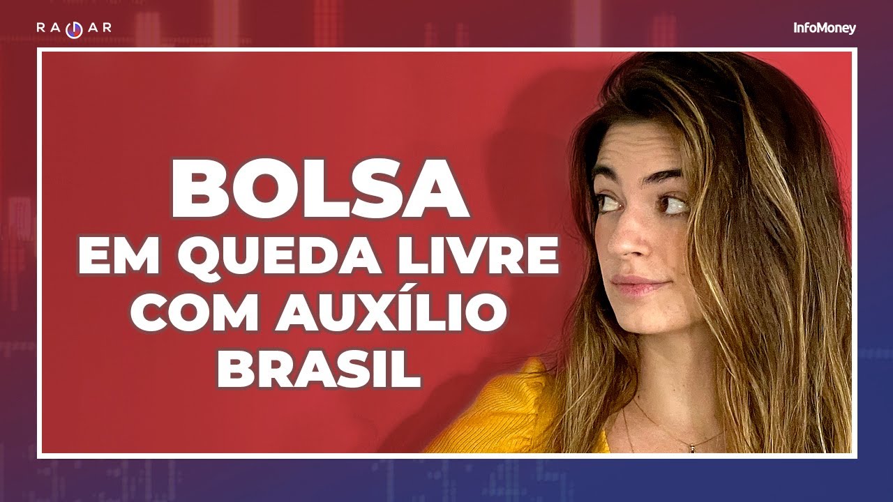 Bolsa despenca e dólar sobe com Auxílio Brasil e temor com teto de gastos; PETR4 cai mais de 2%