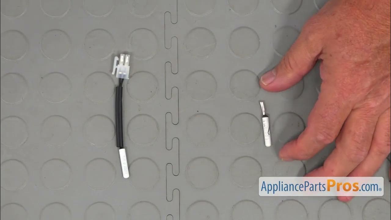 How To Whirlpool/KitchenAid/Maytag Refrigerator Thermistor WPW10384183