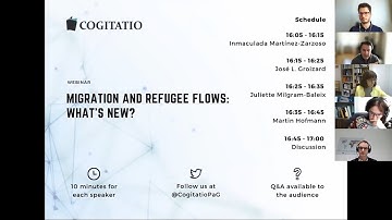 Webinar: Migration and Refugee Flows: What