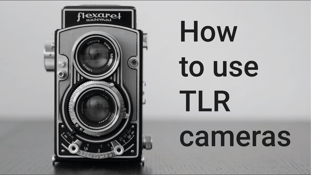 How to use TLR cameras - introduction to the Meopta Flexaret VI - YouTube
