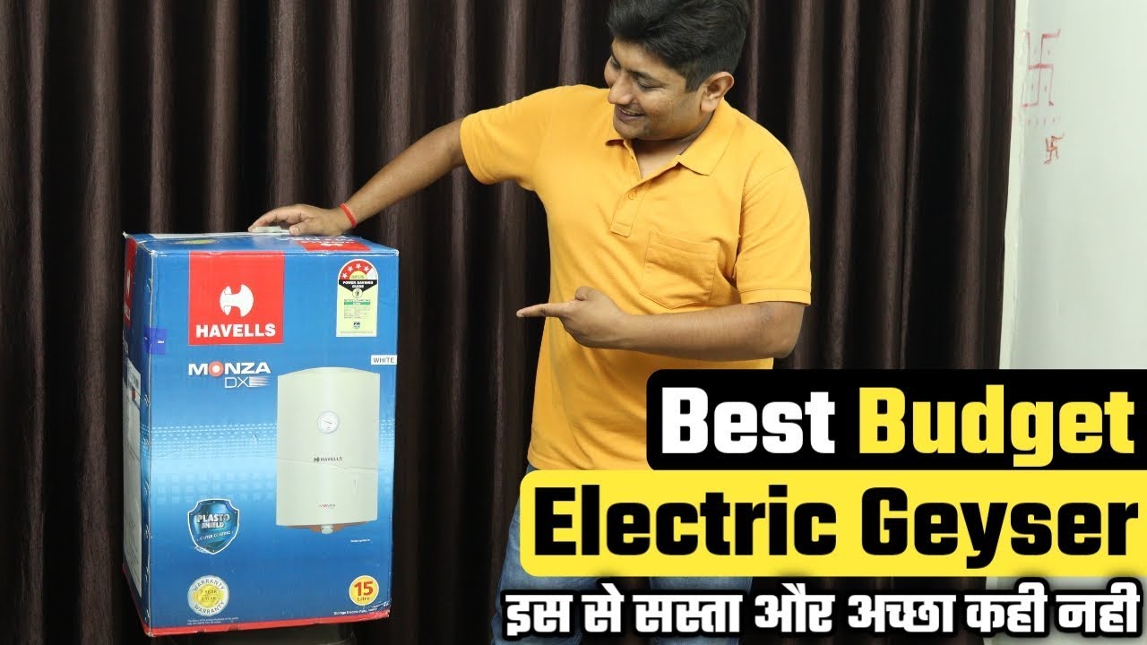 Best Budget Electric Geyser to Buy this Winter | Havells Monza DX 15 Ltr  Review in Hindi - YouTube
