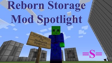Reborn Storage Mod Spotlight (Refined Storage Addon Minecraft 1.10)