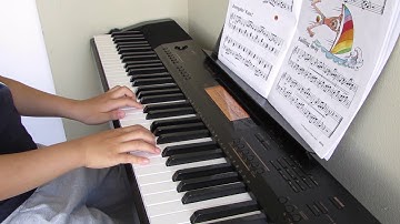 Bastien Piano Basics Level 1 Technic No. 41 Race to the Finish (p. 24)