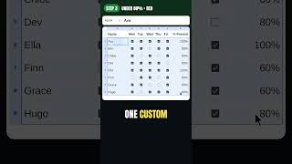 Attendance Tracker That Counts Itself