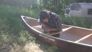 Maintaining Ash Gunwales