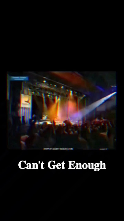 Can't Get Enough [short clip] #moderntalking #1999 #concert #eurodance #cantgetenough #90s