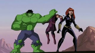 Hulk Vs Hawkeye And Black Window The Avengers Earths Mightiest Heroes S1 E5 Hulk Versus the World