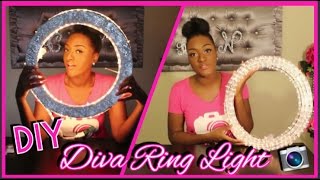 💎💎 DIY Diva Ring Light Tutorial for under $25!!!! 💎💎