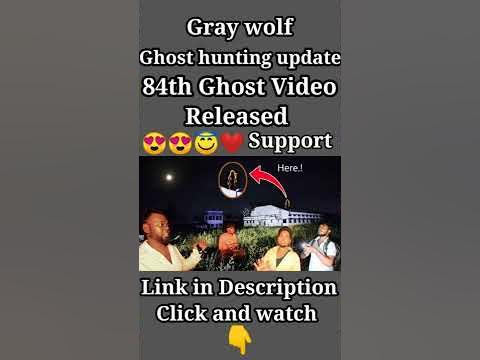 Gray wolf vasu 84th Ghost hunting video updates 😍 | Ghost hunting