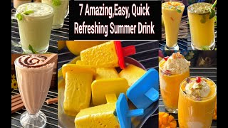 7 Amazing,Easy And Quick ,Refreshing Summer Drink