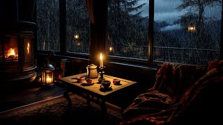 Feel The Warm Healing Sound Of Rain | Relaxing Natural Sounds Reduce Stress And Help You Sleep