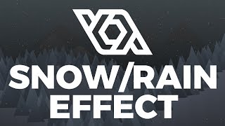 [Game Maker Tutorial] Simple Snow/Rain Effect