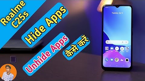 How To Hide Apps in Realme C25s , Realme C25s Main Apps Hide Kaise Kare, Apps Hide in Realme