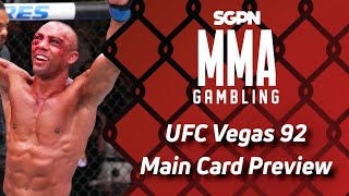 UFC Vegas 92 Main Card Preview, Predictions, and Picks (Ep568)