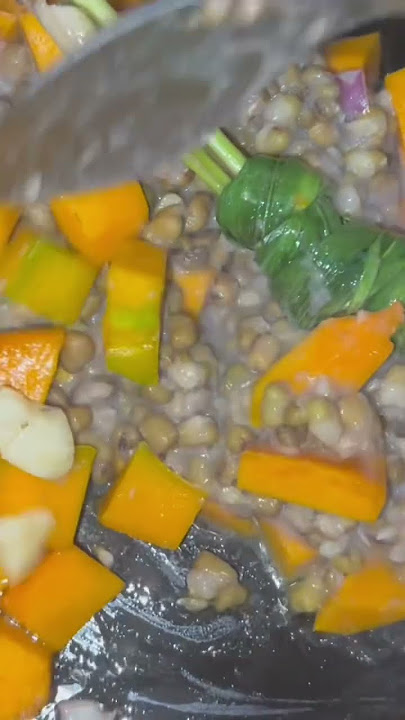 Ginisang monggo with kalabasa