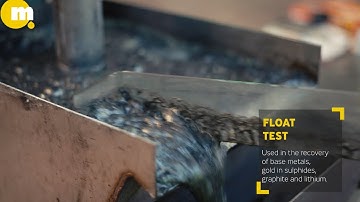 Flotation testwork at Metallurgy, to recover base metals, gold in sulphides, graphite & lithium