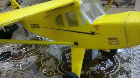 Scracth build Piper Cub RC Plane
