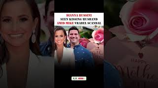 😳 DIANNA RUSSINI KISSES HUSBAND (Amid Mike Vrabel Scandal) #dianarusyn #mikevrabel #nflscandal